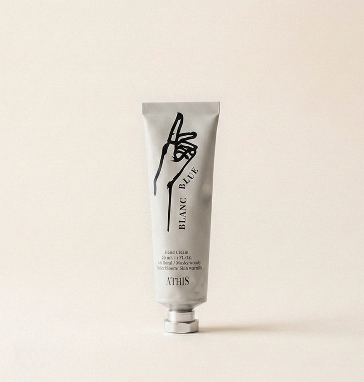 Blanc Bleu Hand Cream (30ml) | Clean Musk, Non-Greasy | Athis Seoul